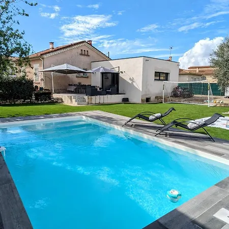Jolie Avec Piscine à 15mn Des Plages Villa Mauguio