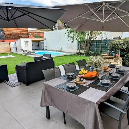 Jolie Avec Piscine à 15mn Des Plages Mauguio