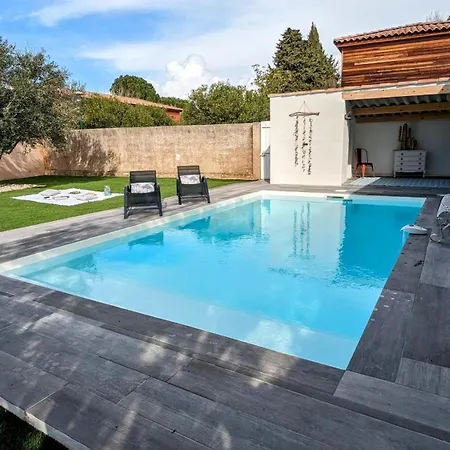 Jolie Avec Piscine A 15mn Des Plages Vila Mauguio